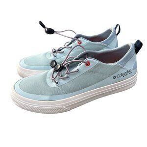 Columbia Bonehead PFG Boat Shoe Blue Mountain Mist BL1617-468 Women's Size 9